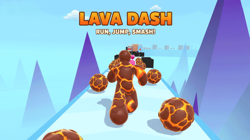 Bubble Man Runner Game: Tall Man Run screenshot 1