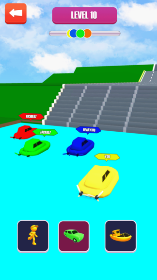 Shape Shifting Race Game: Shifting Cars screenshot 4