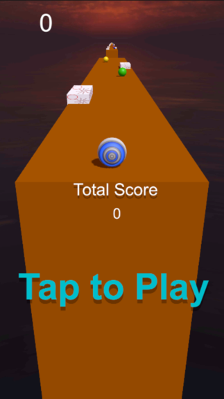 Space Rolling Balls Race Game gameplay screenshot 4