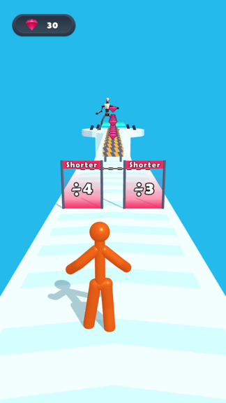 Tall Man Runner Game: 3D Running Games screenshot 1