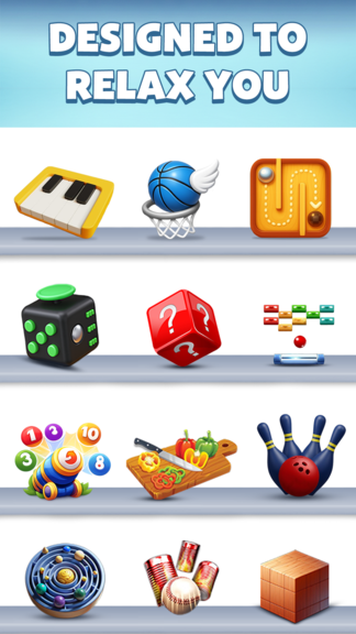 Mini Fidget Relaxing Game: Antistress Games screenshot 7