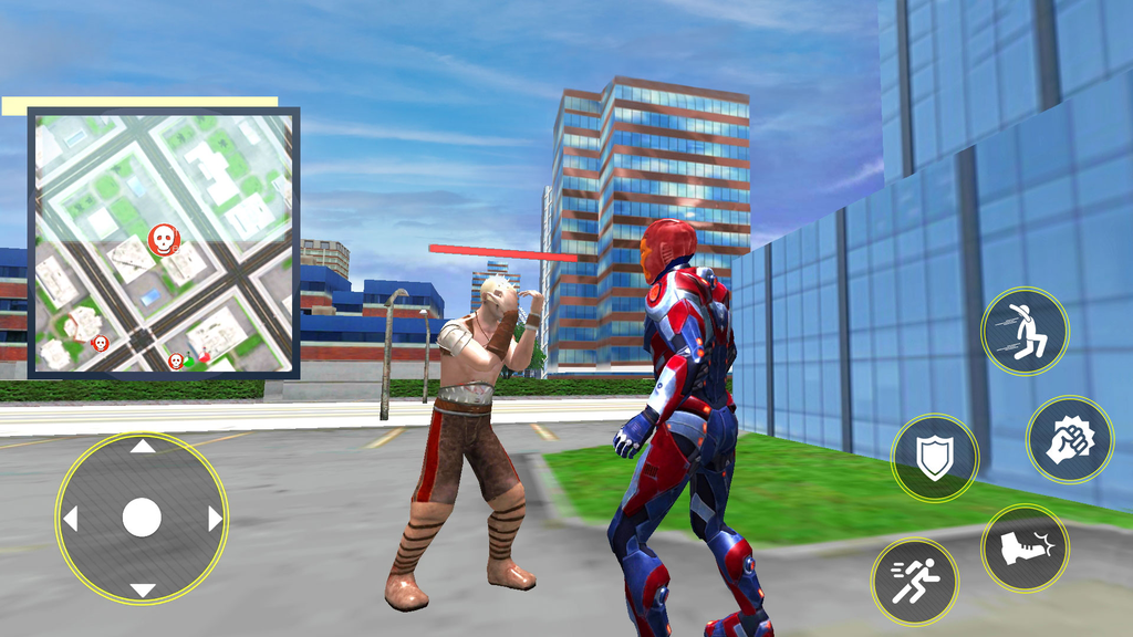 Superhero Ninja Fighting Game: Robot Superhero screenshot 6