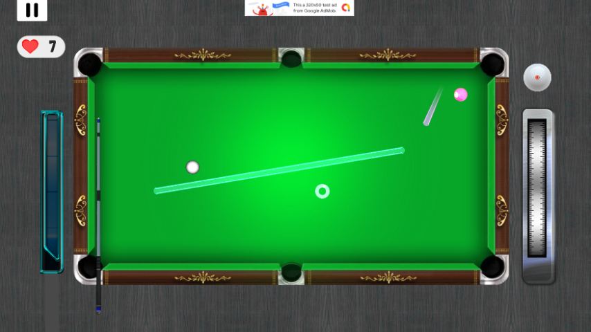 Billiards featured gameplay