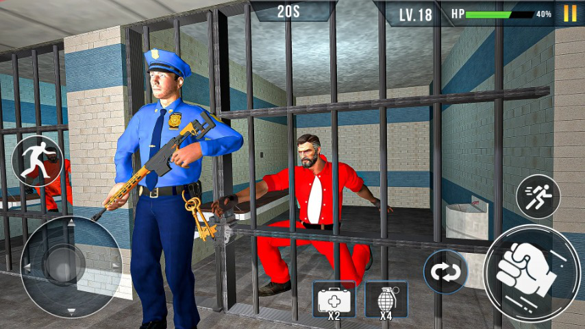 Prison Escape Action World Game featured gameplay