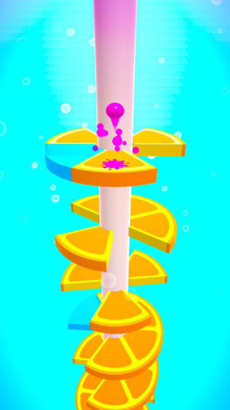 Helix Fruit Color Balls Game: Helix Jump screenshot 5