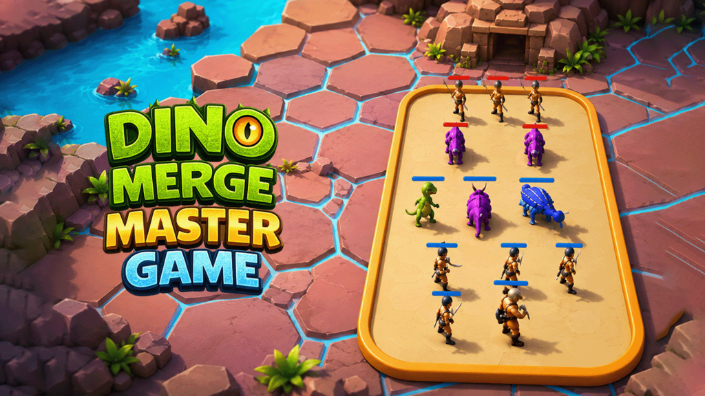 Dino Merge Master Games: Animal Fighting Games screenshot 1