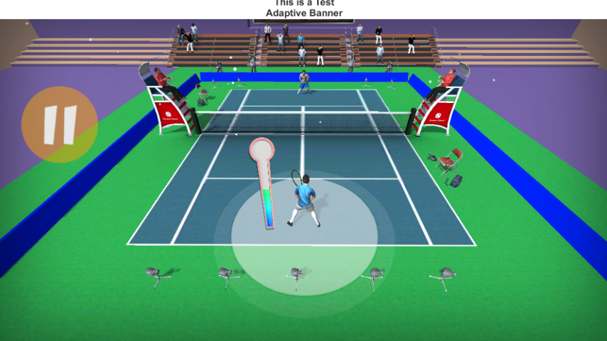 Tennis Clash Champion Multiplayer Game gameplay screenshot 2