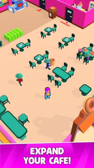 Donut Ready Idle: Business Tycoon Donut Cafe screenshot 2