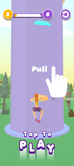 Jumping Dancing Girl Game screenshot 5