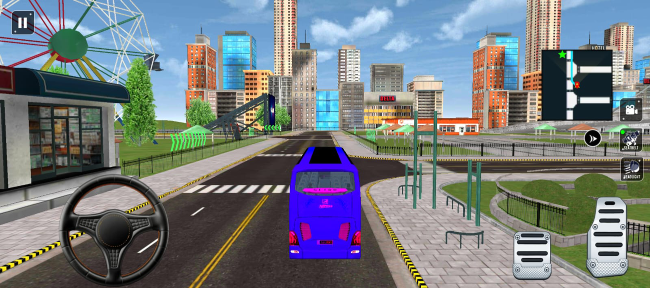 Bus Driving Simulator Game: Bus Game screenshot 5