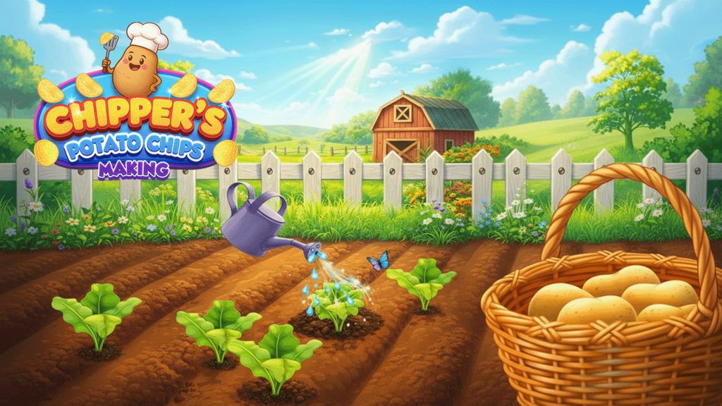 Potato Fries Chips Maker Game: Chips Factory Games screenshot 1