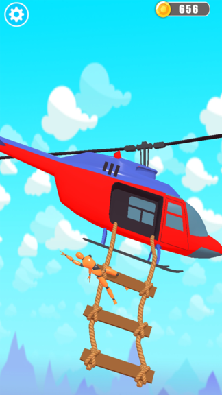 Robot Jumping Climb: Rig Guy Pull Jumping screenshot 1