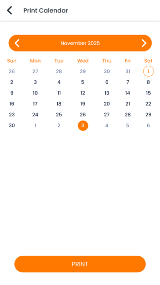 Mobile Print Document App featured gameplay