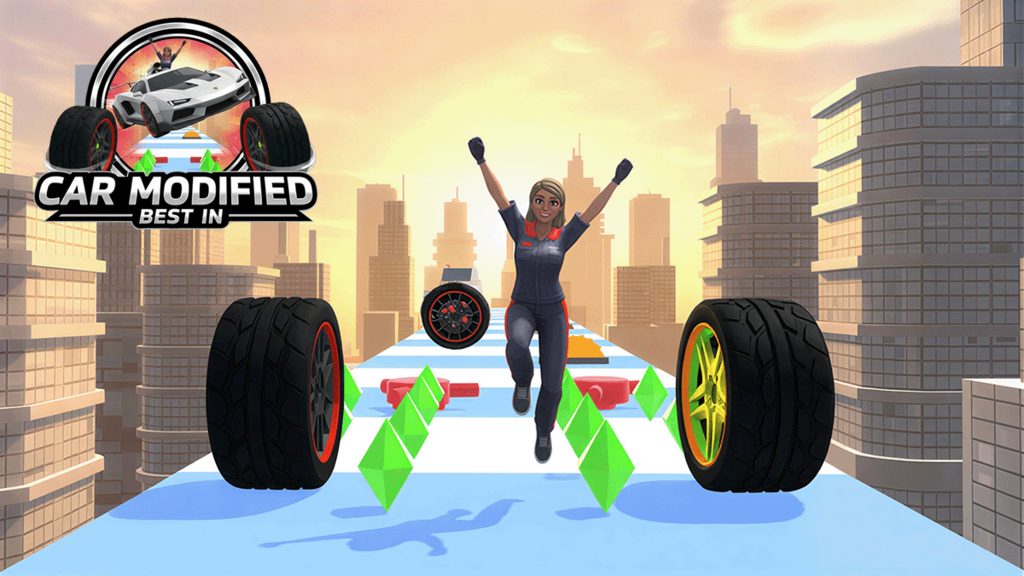Build A Car: Car Bridge Workshop Games screenshot 1