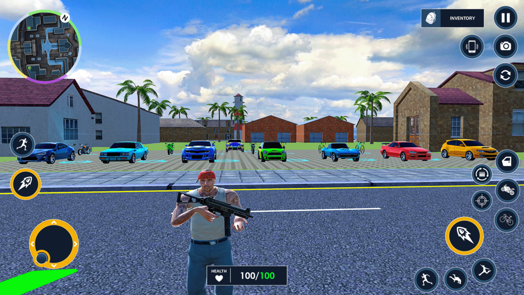 Street Mafia Downtown Gangster Game: Police Chase screenshot 7