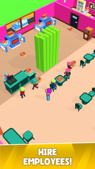 Donut Ready Idle: Business Tycoon Donut Cafe screenshot 3