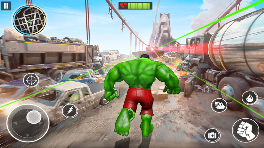 Monster Hero Superhero Games gameplay screenshot 3