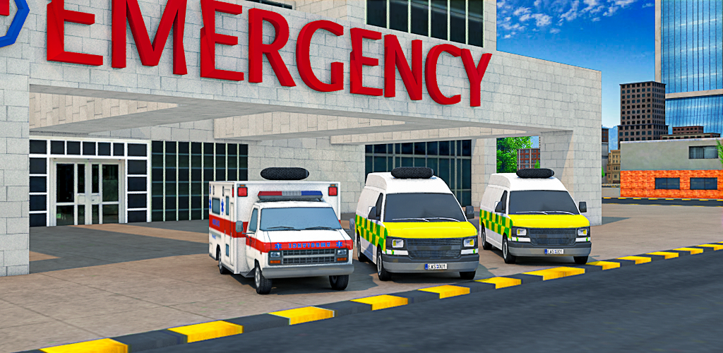 Ambulance Simulator: Doctor Hospital Game screenshot 1