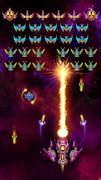 Galaxy Shooter Space Shooing Games gameplay screenshot 1