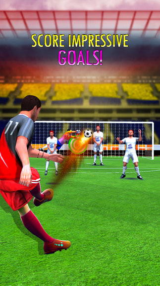 Penalty Shootout League Football Games featured gameplay