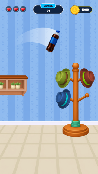 Bottle Flip 3D Game: Bottle Jump Games screenshot 2