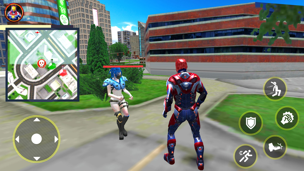 Superhero Ninja Fighting Game: Robot Superhero screenshot 4