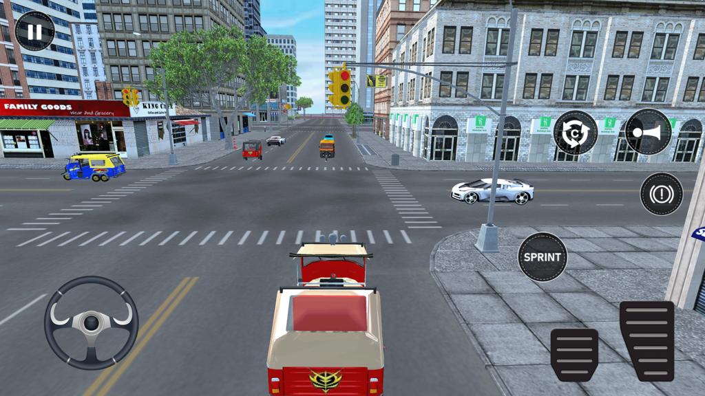 City Tuk Tuk Rickshaw Game: Auto Games screenshot 6