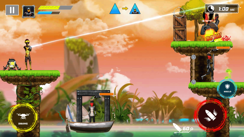 Legends Stickman Hunter Shadow Game screenshot 4