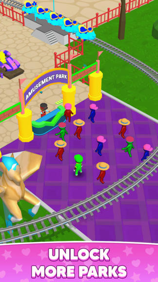 Amusement Theme Park Tycoon Games: Thrill Park Rus screenshot 6
