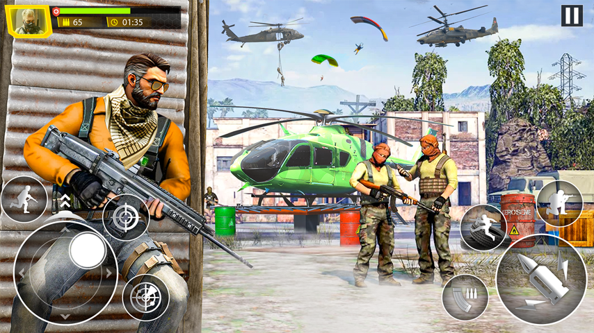 FPS Gun Shooting Game Counter Strike Gun Games gameplay screenshot 4
