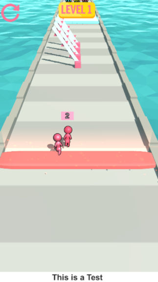 Crowd Pusher Joy - Magic Carnival Game gameplay screenshot 2