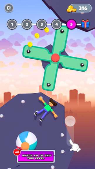 Real Mountain Climber: Climb Up Game screenshot 8