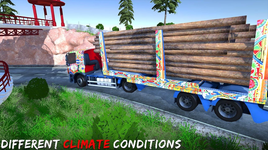 Pak Truck Driver Simulator Offroad Truck Games gameplay screenshot 3