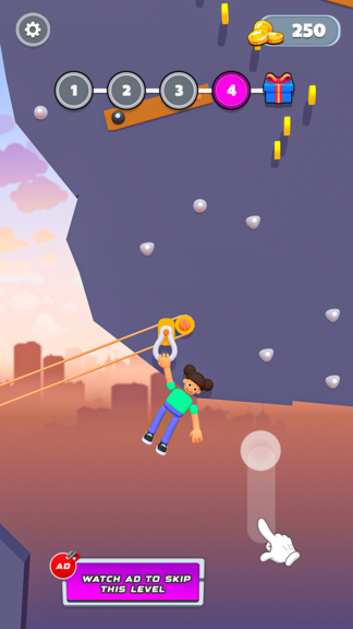 Real Mountain Climber: Climb Up Game screenshot 7