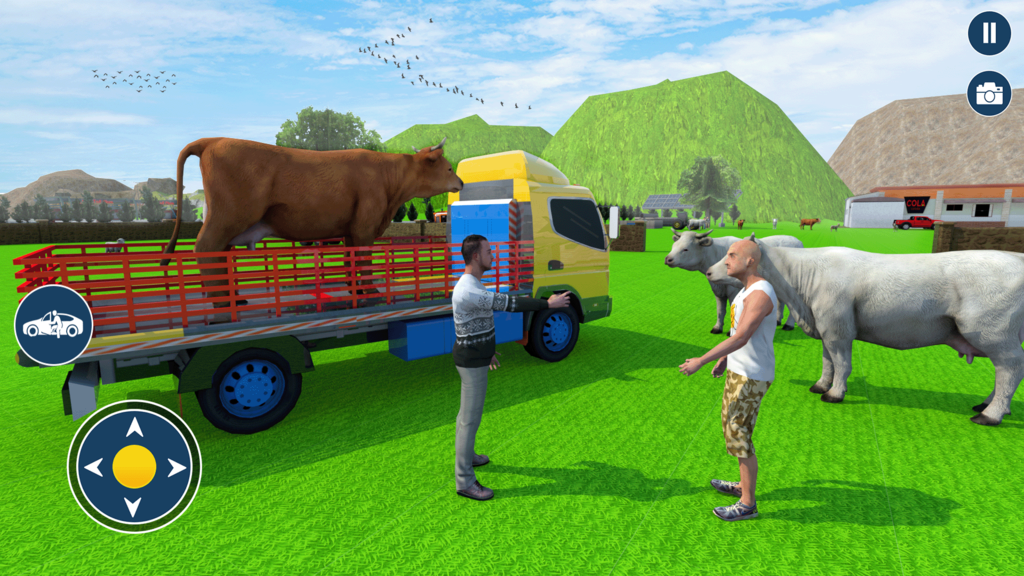 Real Animal Transport Cargo Games: Pick up Animals screenshot 1