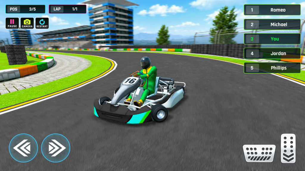 Go Kart Racing Game 3D: Car Driving Games screenshot 2