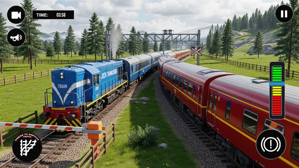 Railways Train Simulator Game: Train Games screenshot 6