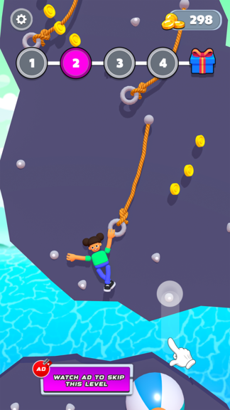 Real Mountain Climber: Climb Up Game screenshot 6