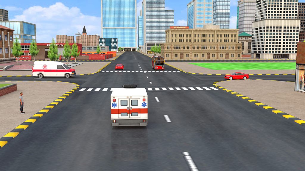 Ambulance Simulator: Doctor Hospital Game screenshot 4
