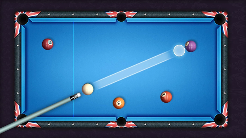 Billiards 8 Ball featured gameplay