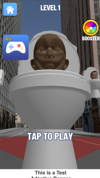 Toilet Monster Splashy Horror Game gameplay screenshot 2