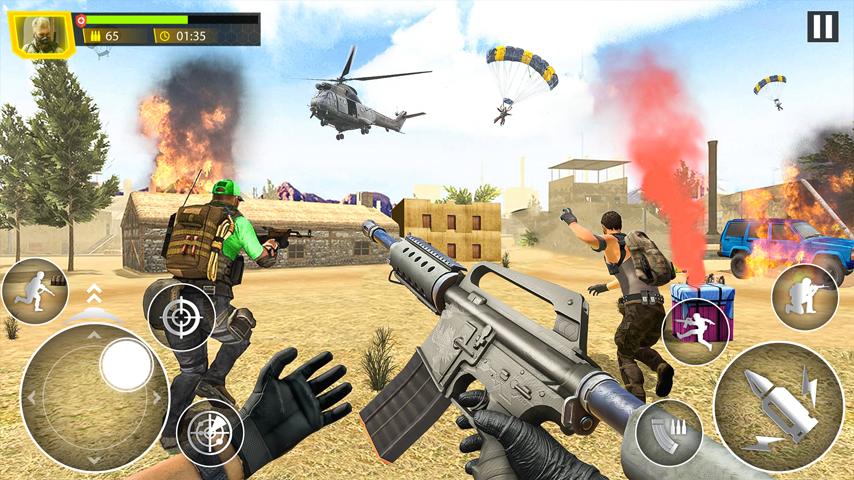 FPS Gun Shooting Game Counter Strike Gun Games gameplay screenshot 3