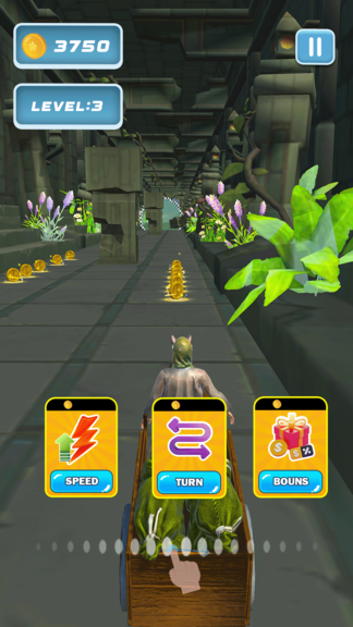 Horse Kart Runner Game: Jungle Safari screenshot 2