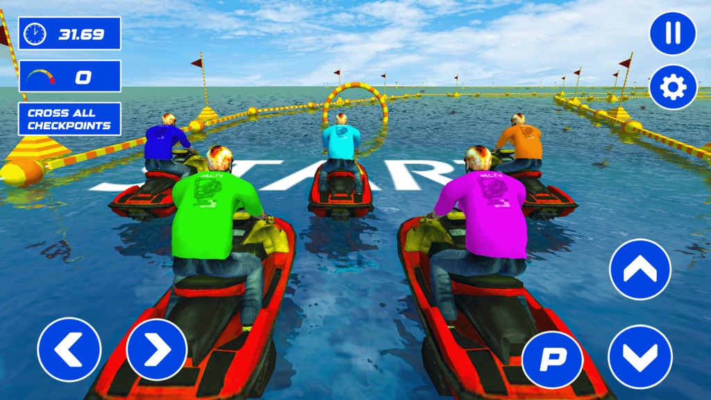 Power Boat Racing 3D Game: Ram Boat screenshot 2