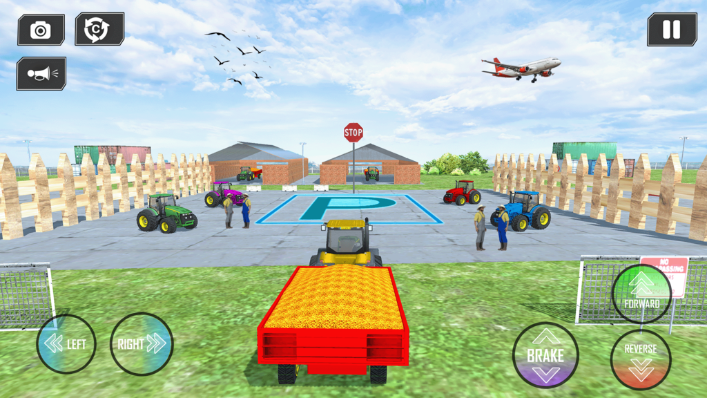Tractor Parking Game: Tractor Driving screenshot 1