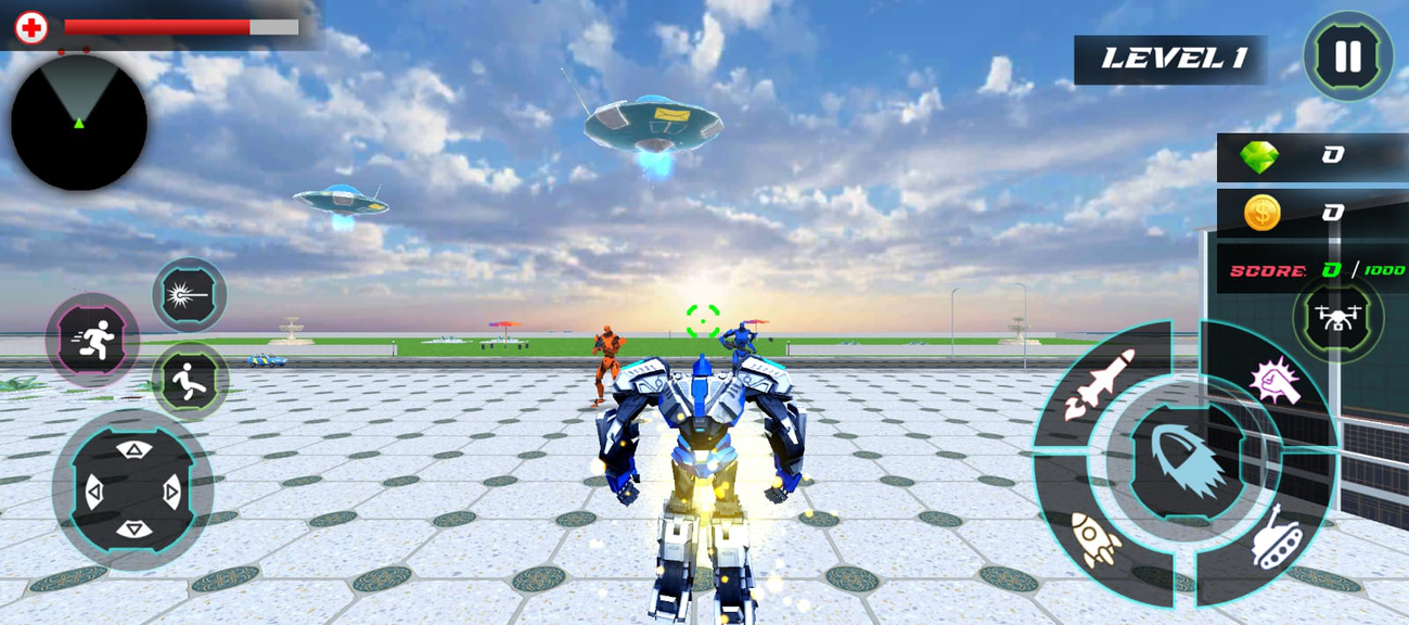 Robot Car Transform Fight Game: Robot Games screenshot 4