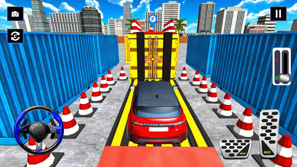 Real Prado Car Parking Games: Car Games screenshot 1