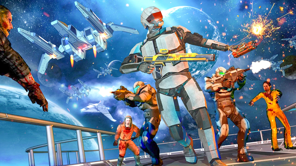 Space Sniper Gun Shooting Game- Sci Fi Sniper Game screenshot 4