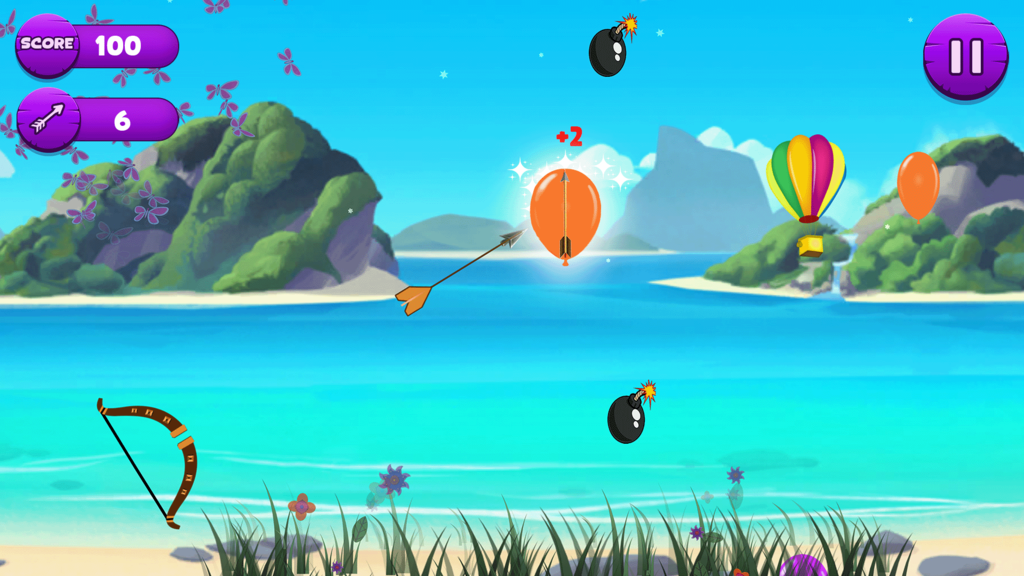 Balloon Shooter Archery Game: Balloon Popper screenshot 2