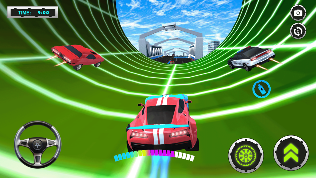 Mega Car Stunt Game: Stunt Racing screenshot 1